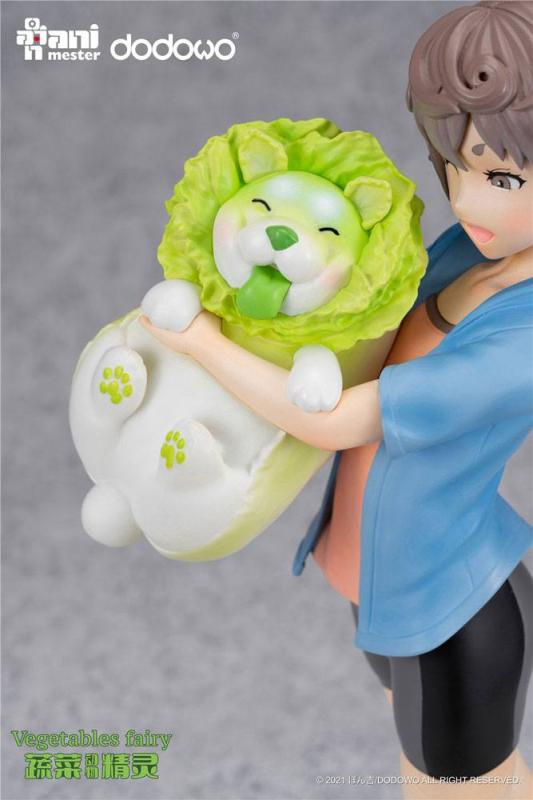 Original Character Statue 1/7 Vegetable Fairies Sai and Cabbage Dog 25 cm