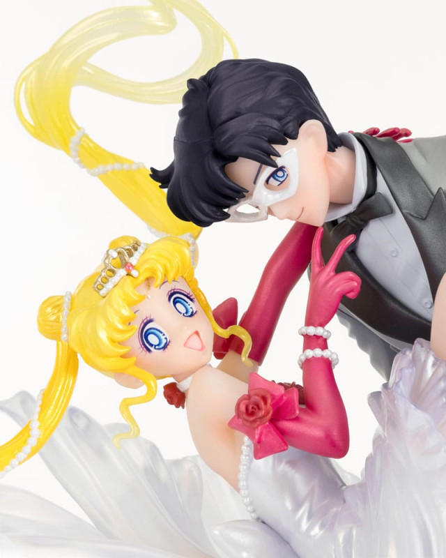 Sailor Moon FiguartsZERO Chouette PVC Statue Usagi & Tuxedo Mask Moonlight Glow Edition 24 cm 5