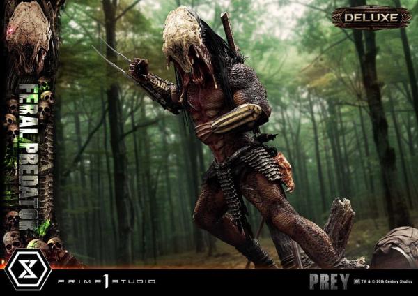 Prey (Movie) Museum Masterline Series Statue 1/3 Feral Predator Deluxe Version 89 cm 5