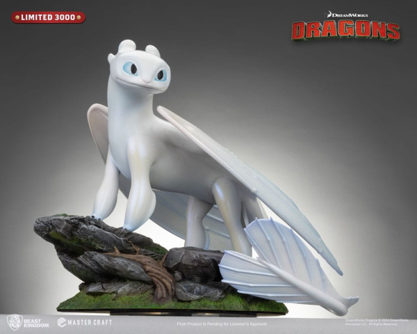 How To Train Your Dragon 3 Master Craft Statue Light Fury 29 cm 9