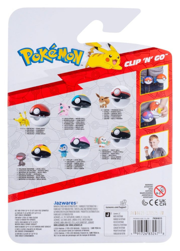 Pokémon Clip 'N' Go Eevee & Premier Ball 2