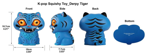 K-Pop Demon Hunters Squishy Figures Display (6) 3