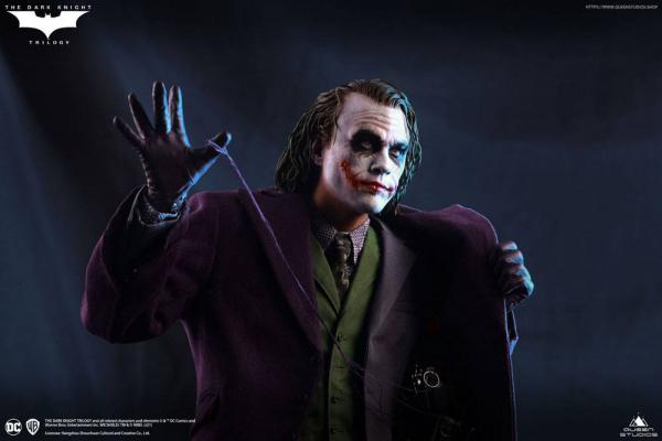 The Dark Knight Statue 1/4 Heath Ledger Joker Regular Edition 52 cm - Queen Studio
