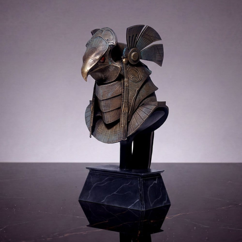 Stargate Desktop Replica Helmet Replica Horus Guard Helmet 15 cm 6