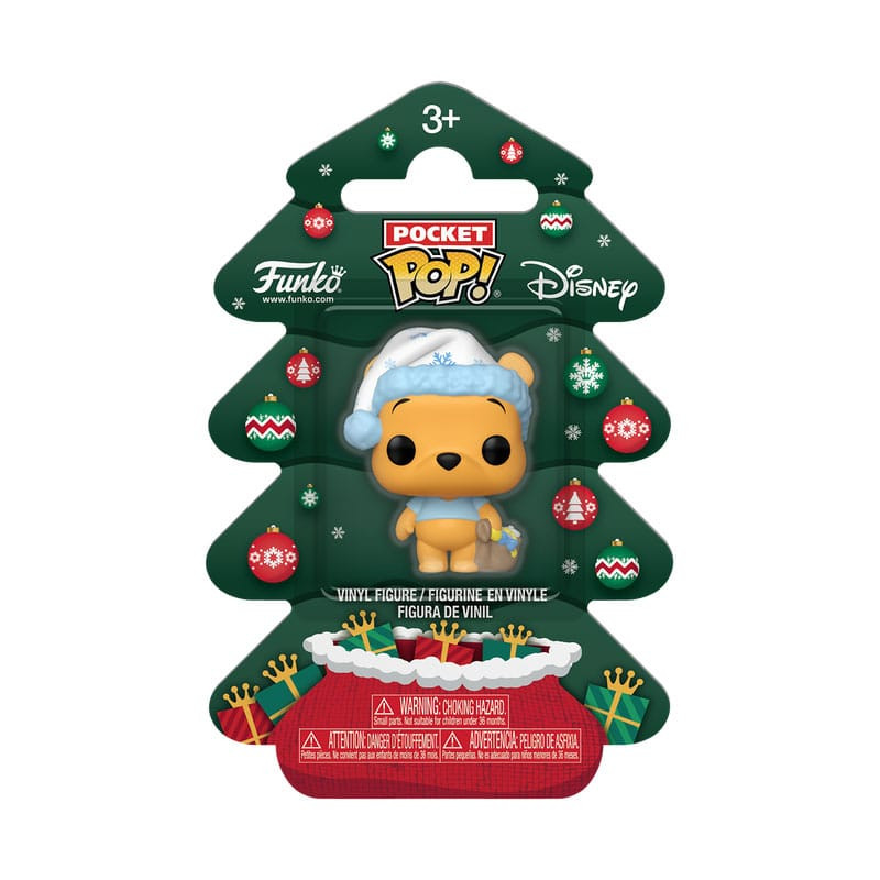 Winnie the Pooh Holiday 2025 Pocket POP! Vinyl Keychains Pooh Tree Holiday Box 4 cm 1