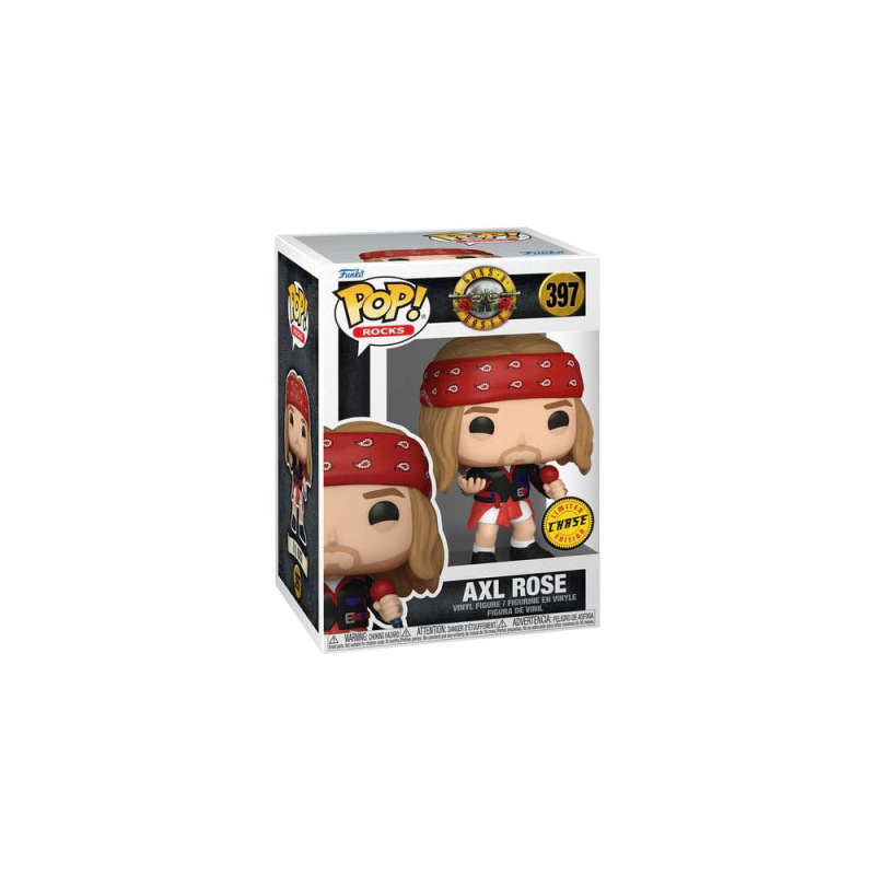 Guns N Roses POP! Rocks Vinyl Figures Axel Rose(1992) w/CH 9 cm Assortment (6) 3