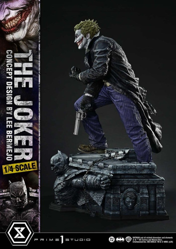 DC Comics Ultimate Premium Masterline Series Statue 1/4 The Joker (Concept Design by Lee Bermejo) 53 9