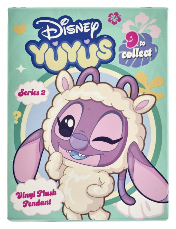 Disney YuYus Plush Key rings Wave 2 Stitch & Angel 13 cm Blindbox Display (8) 3
