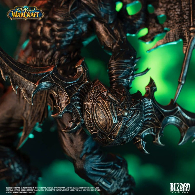 World of Warcraft 1/10 Scale Statue Illidan Stormrage (Bronze-Colored) 34 cm 4