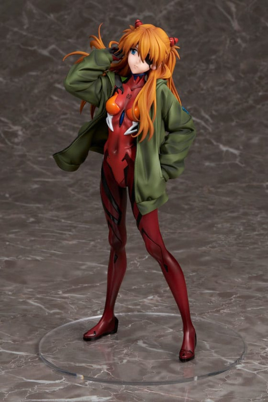 Shin Evangelion Movie PVC Statue 1/7 Shikinami Asuka Langley Hoodie Ver. 23 cm 5