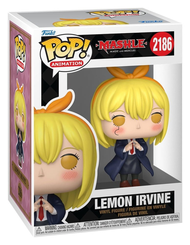 Mashle POP! Animation Vinyl Figure Lemon Irvine 9 cm 1