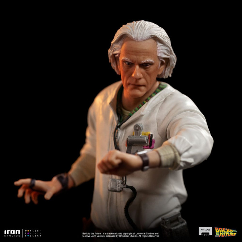 Back to the Future Art Scale Statue 1/10 Doc Brown 22 cm 10