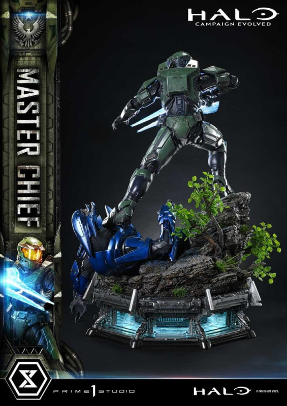 Halo Ultimate Premium Masterline Series Statue 1/4 Campaign Evolved Master Chief 78 cm 12