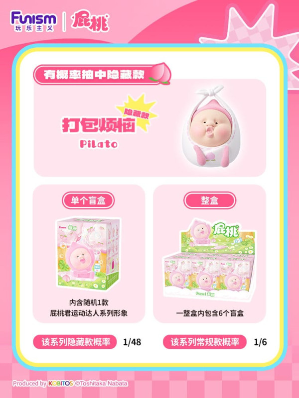 Kobitos Blind Box Mini Figures Gym Challenges Series 8 cm Display (6) 9