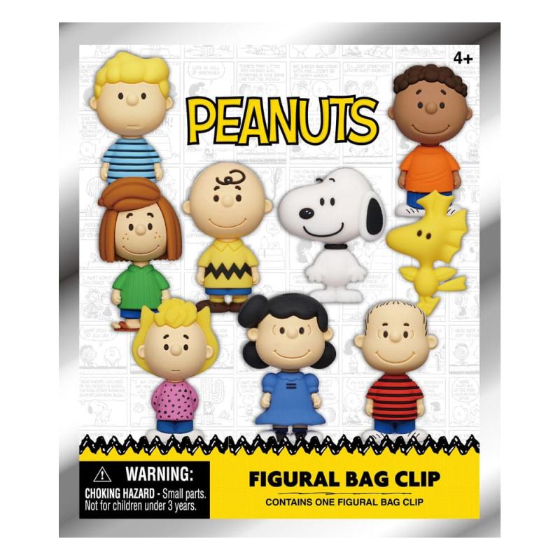 Peanuts PVC Bag Clips Snoopy Series 1 Display (24)