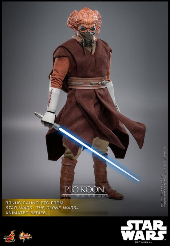 Star Wars Movie Masterpiece Action Figure 1/6 Plo Koon 31 cm 11