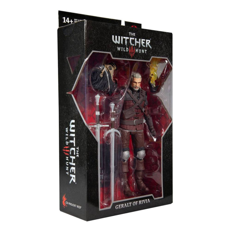 The Witcher 3: Wild Hunt Action Figure Geralt of Rivia (Wolf Armor) 18 cm 8