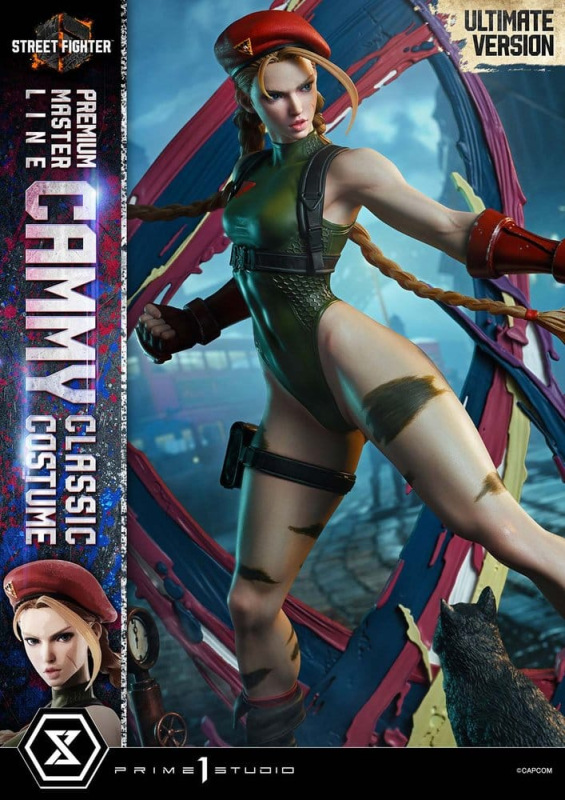 Street Fighter 6 Premium Masterline Statue 1/4 Cammy Classic Costume Ultimate Bonus Version 54 cm 5