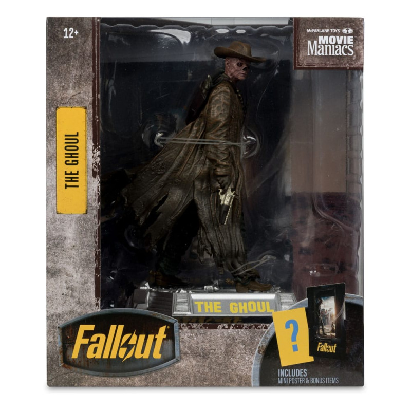 Fallout Movie Maniacs Action Figure The Ghoul (Season 2) 17 cm 7