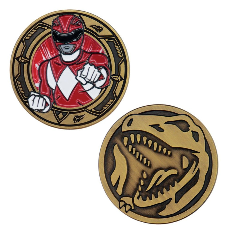 Power Rangers Collectable Coin Red Ranger Limited Edition 1