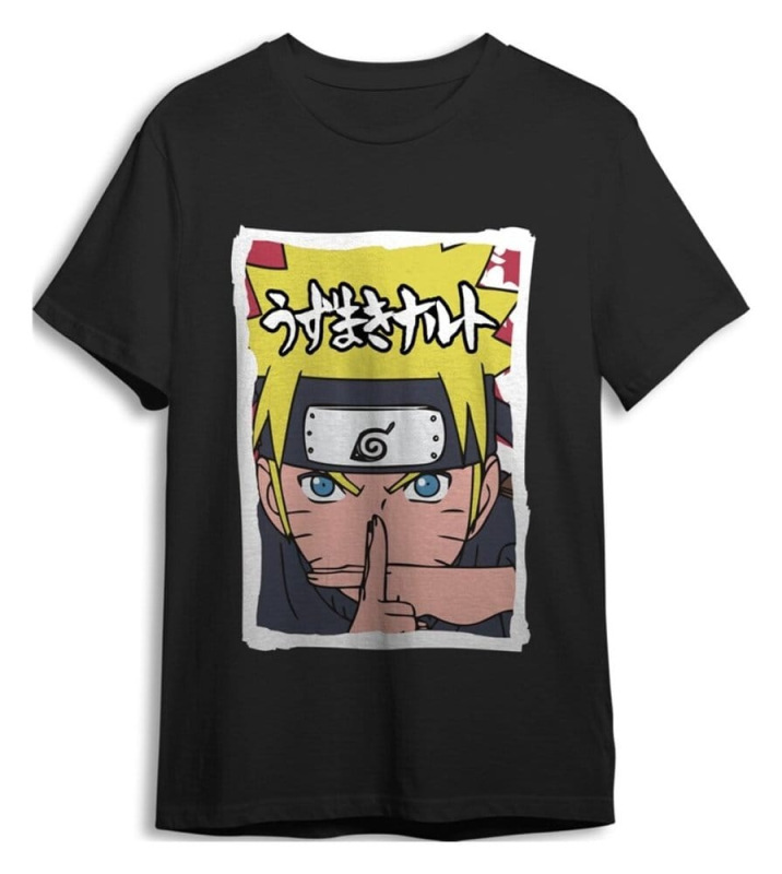Naruto Shippuden T-Shirt X Black