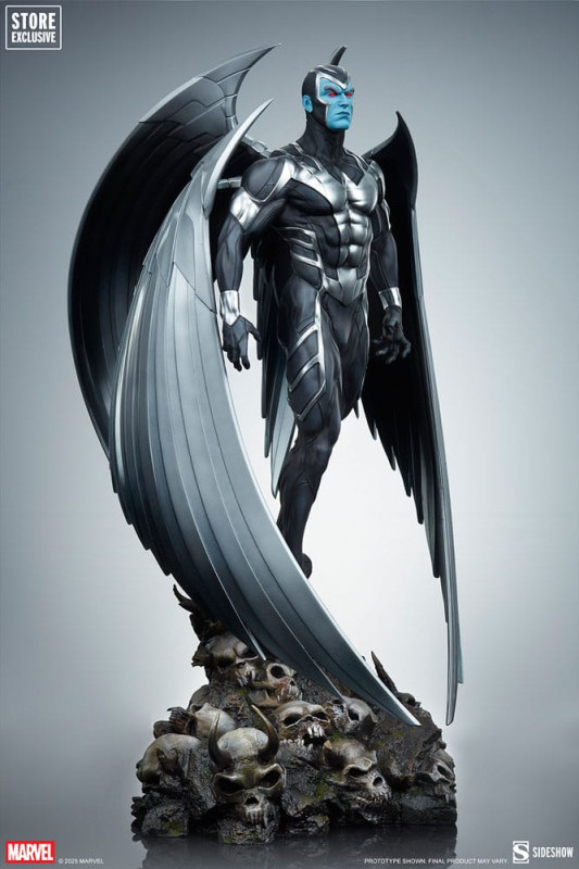 Marvel Premium Format Statue X-Men Archangel (X-Force Variant) 73 cm 9