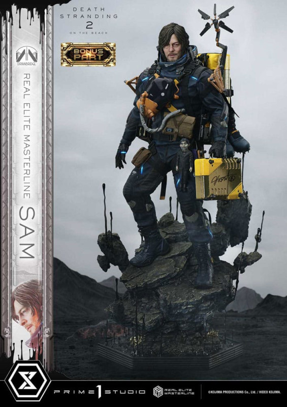 Death Stranding 2: On the Beach Real Elite Masterline Series Statue 1/3 Sam Deluxe Bonus Version 83