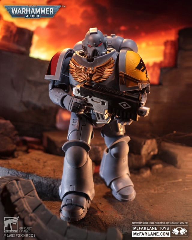 Warhammer 40,000 Action Figure Grey Hunter (Space Wolves) 18 cm 9