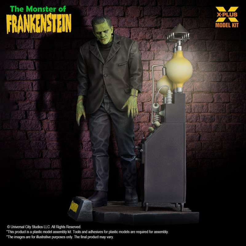 Frankenstein Plastic Model Kit 1/8 The Monster of Frankenstein 27 cm 2