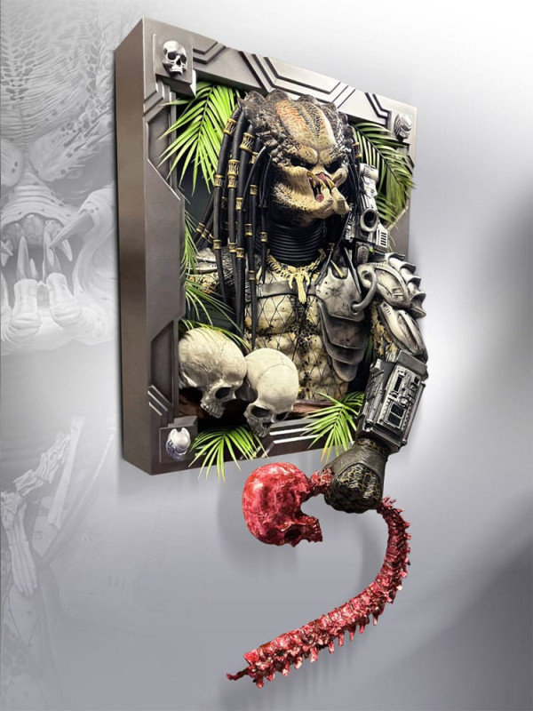 Predator Life-Size Wall Sculpture Predator 45 x 81 x 94 cm 2