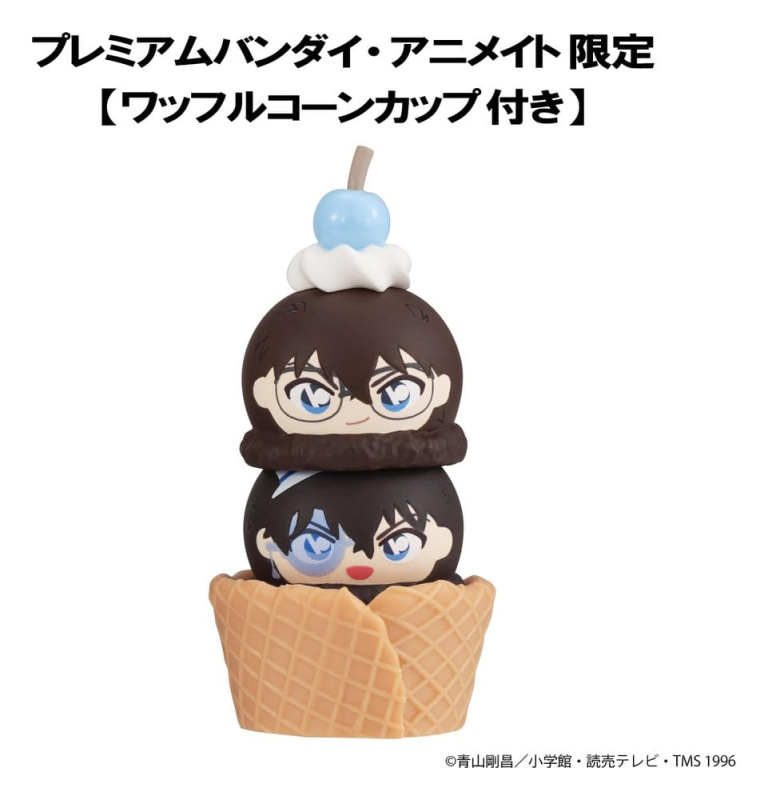 Detective Conan Tsumichen Stack up & Change Mini Figures 8 cm Blind Box Assortment (6) (with gif 7