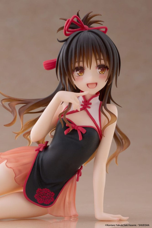 To Love-Ru Darkness PVC Statue Desktop Cute Figure Mikan Yuki Chinese Dress Ver. 13 cm 8