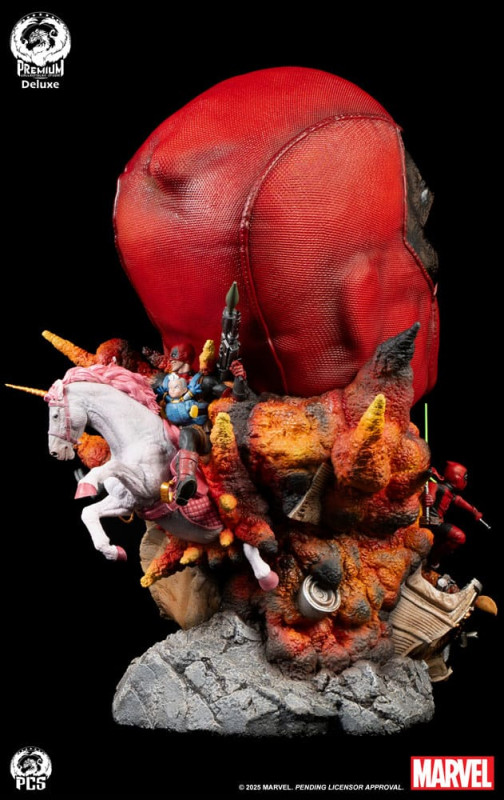 Marvel Fine Art Bust Deadpool Deluxe Edition 42 cm 3