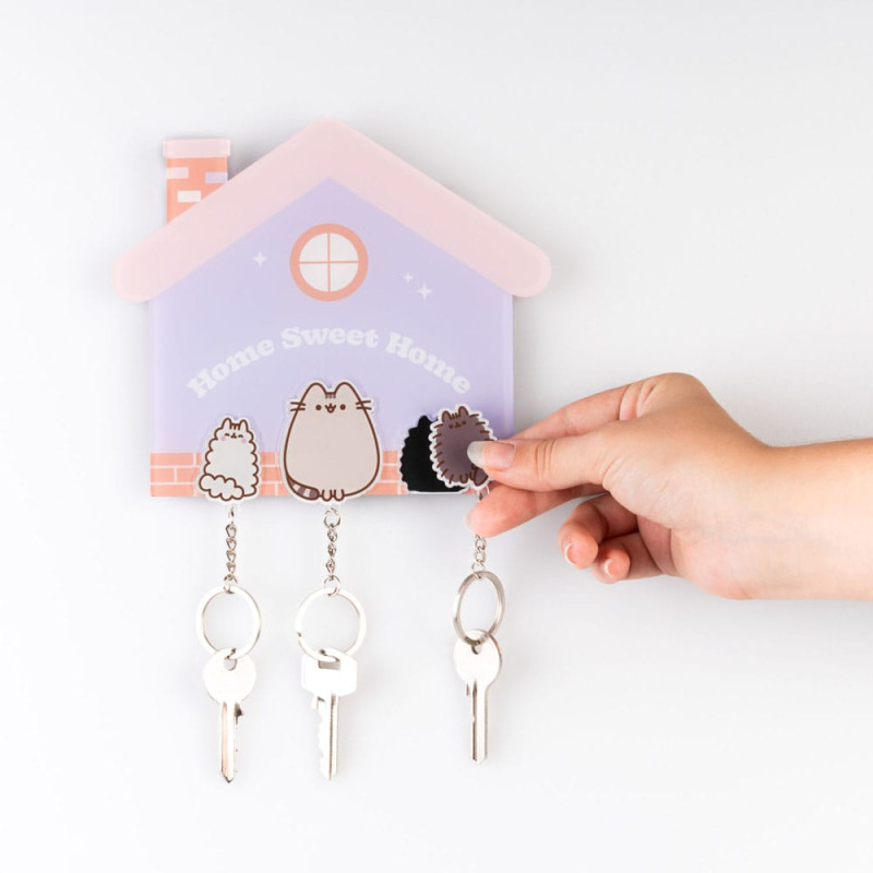 Pusheen Key rack incl. 3 key rings 1
