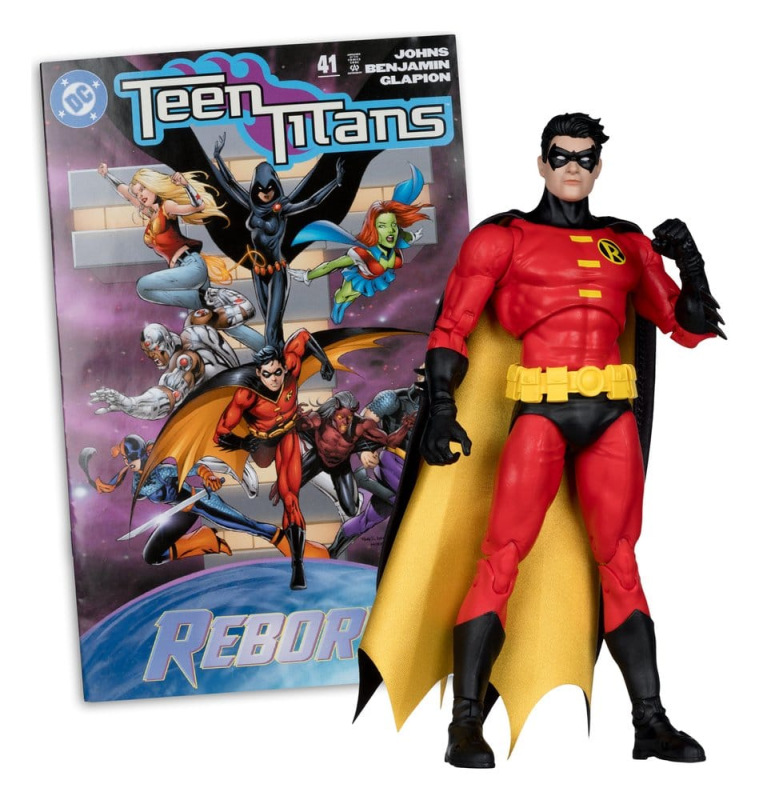 DC Direct Page Punchers Action Figure Robin (Teen Titans #41) 18 cm 1