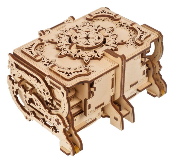 Ugears 3D Wooden Puzzle Antique Box 13