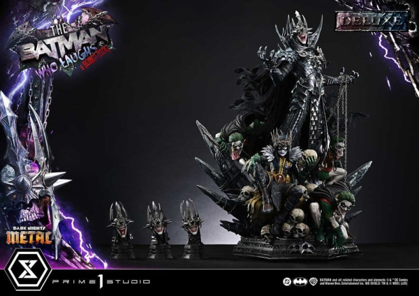 DC Comics Museum Masterline Statue 1/3 Dark Nights: Death Metal The Batman Who Laughs & Robin King D 12