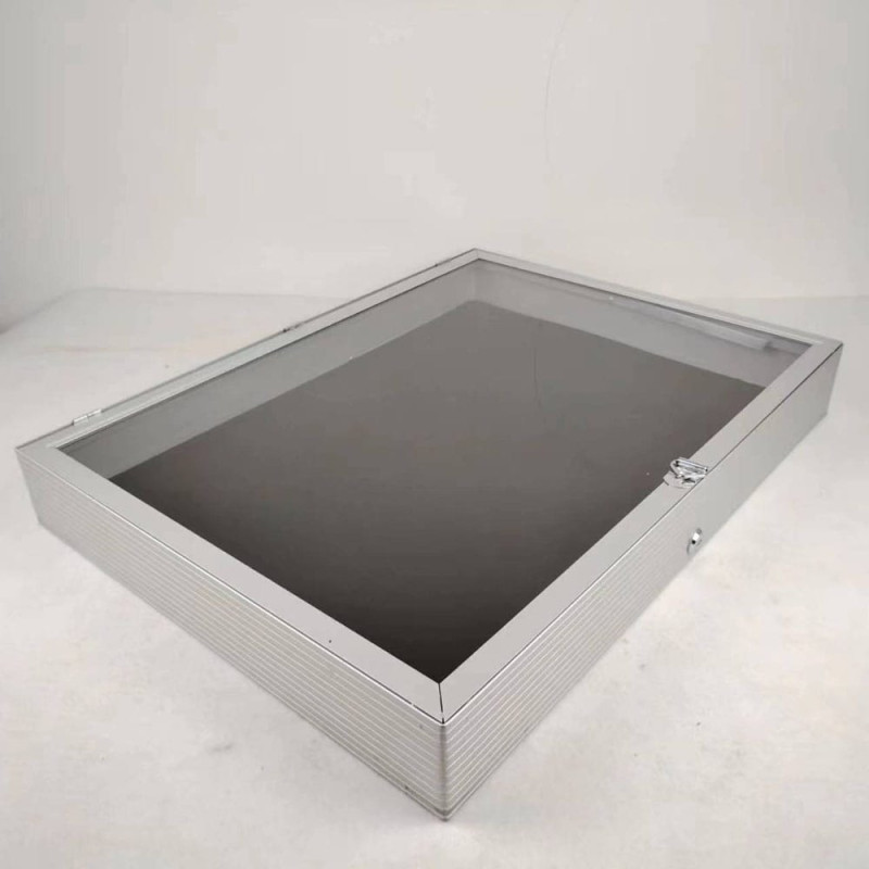 Evoretro Aluminum Display Case Silver 4