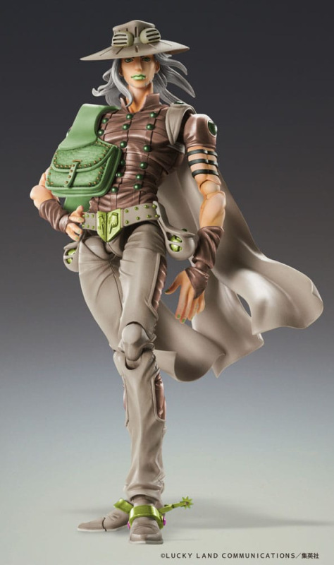 JoJo's Bizarre Adventure Part7 Steel Ball Run Super Action Action Figure Chozokado Gyro Zeppeli Thir 1