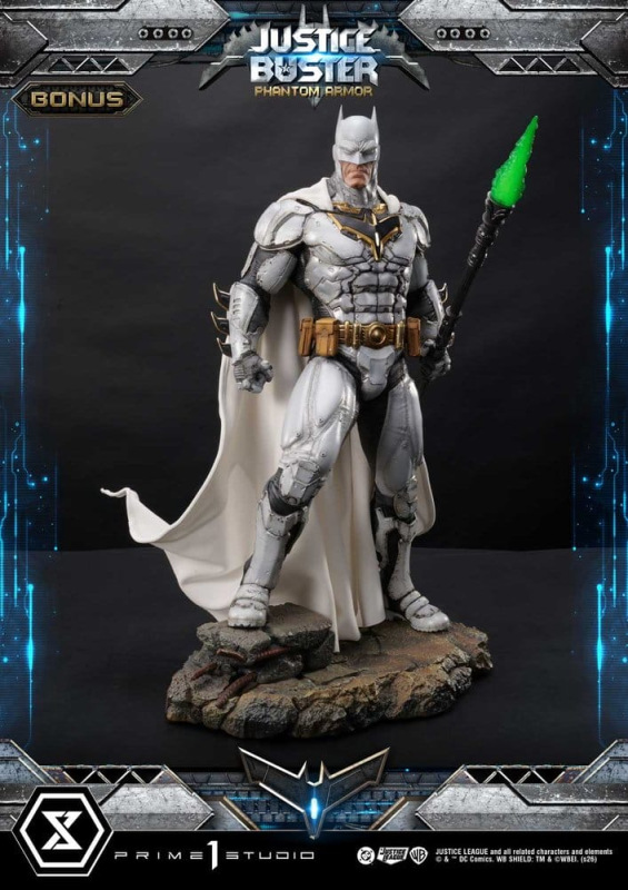 DC Comics Ultimate Museum Masterline Statue Justice Buster: Phantom Armor (Design By Josh Nizzi) Ult 5