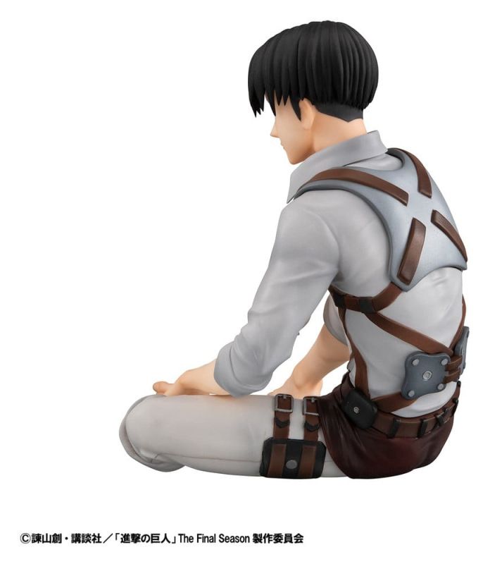 Attack on Titan G.E.M. Series PVC Figure Squad Captain Levi Palm Size 9 cm 5