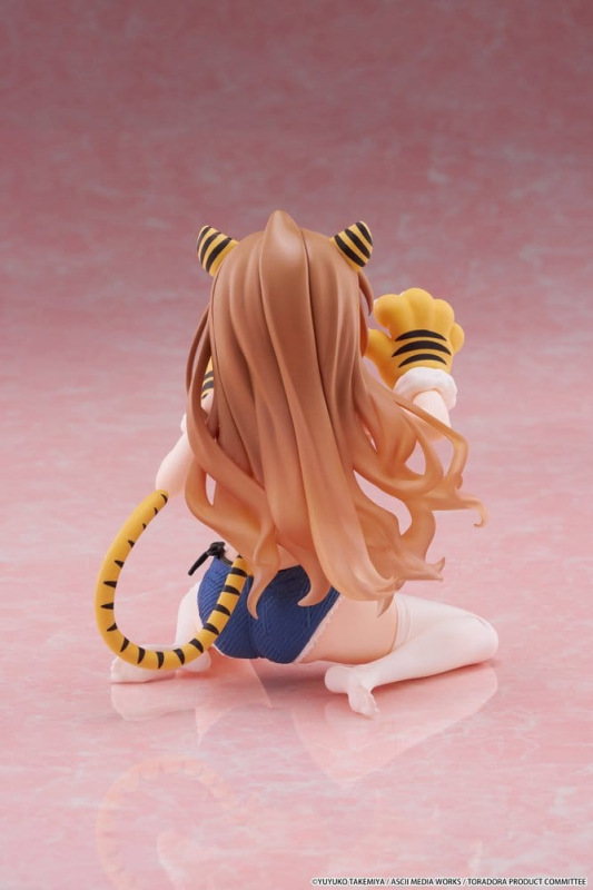 Toradora! Desktop Cute PVC Figure Taiga Aisaka (Tiger Costume Swimwear Ver.) 13 cm 10