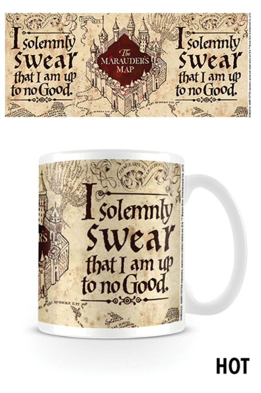Harry Potter Heat Change Mug Marauder's Map 1