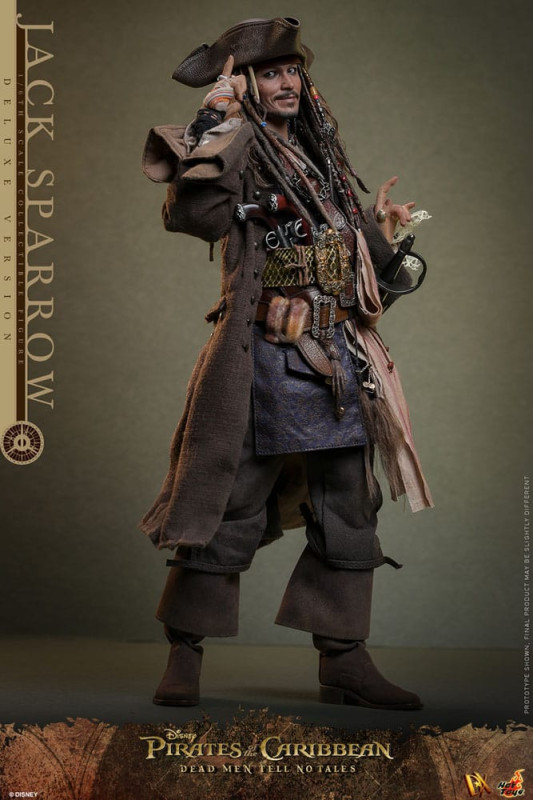 Pirates of the Caribbean: Dead Men Tell No Tales DX Action Figure 1/6 Jack Sparrow DX 9