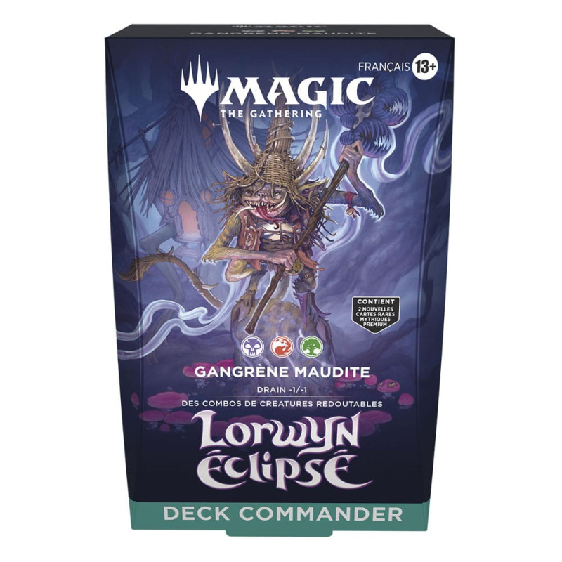 Magic the Gathering Lorwyn éclipsé Commander Decks Display (4) french 5