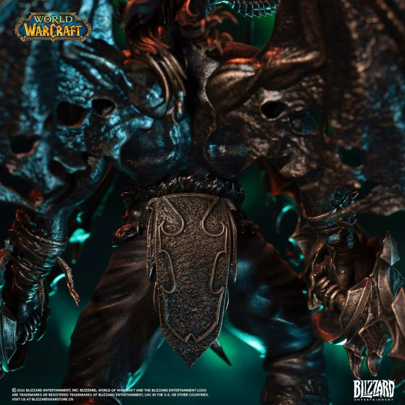 World of Warcraft 1/10 Scale Statue Illidan Stormrage (Bronze-Colored) 34 cm 3