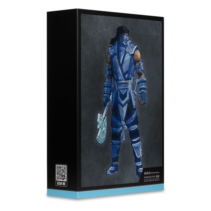 Mortal Kombat Action Figure Glow in the Dark Edition Sub-Zero (Gold Label) 18 cm 9
