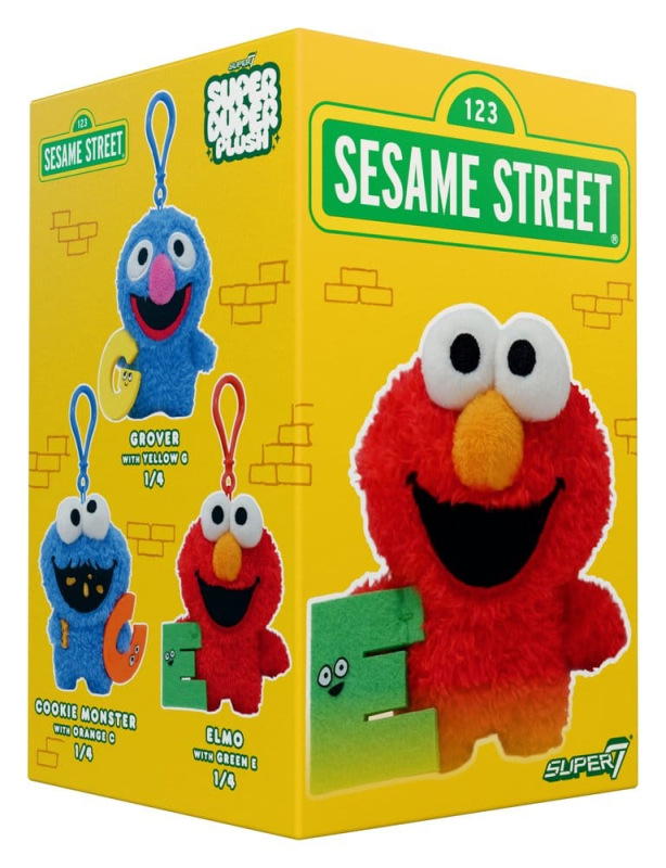 Sesame Street Super Duper Plush Figures Wave 01 Blind Box Display (12) 1