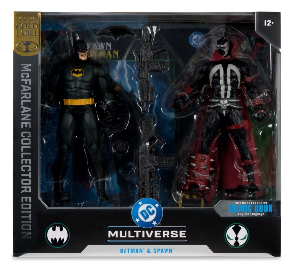 DC Multiverse McFarlane Collector Edition Action Figure 2-Pack Batman & Spawn (Gold Label) 18 cm 9