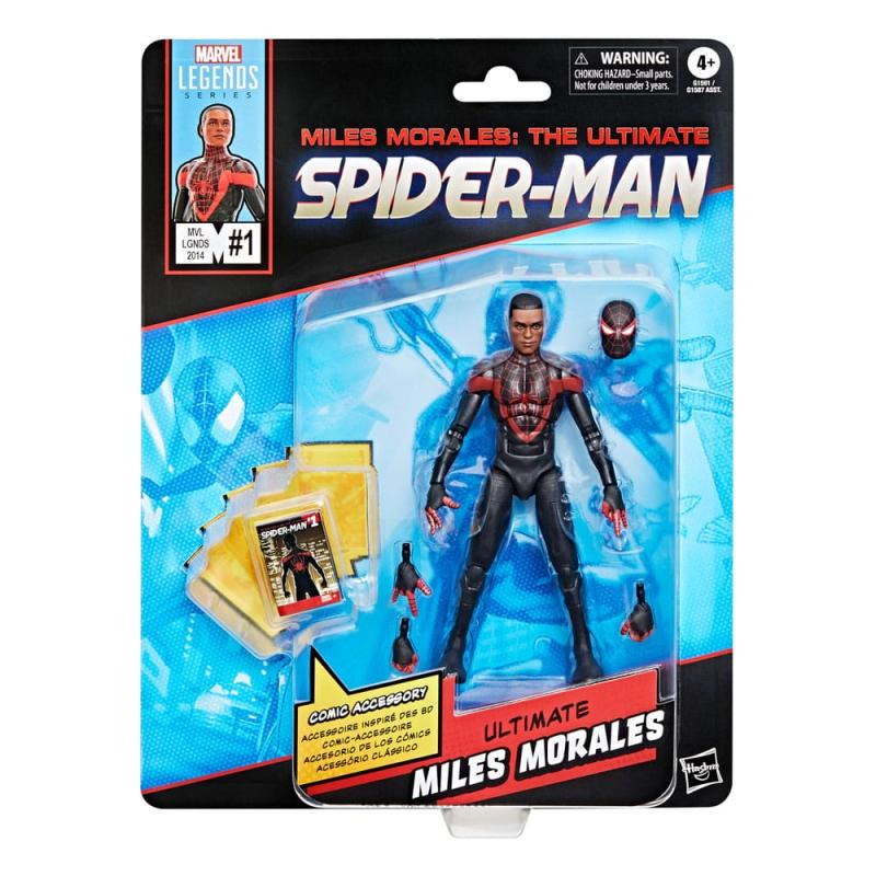 Miles Morales: The Ultimate Spider-Man Marvel Legends Action Figure Ultimate Miles Morales 15 cm 11